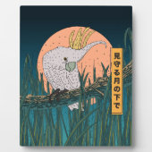 Cockatoo Japanse reisposter Fotoplaat (Voorkant)