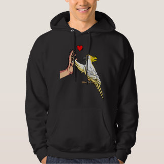 Cockatoo Love Parrot Bird Women Hoodie