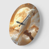 Cockatoo Parrot Fantasy Dreamscape Grote Klok (Hoek)