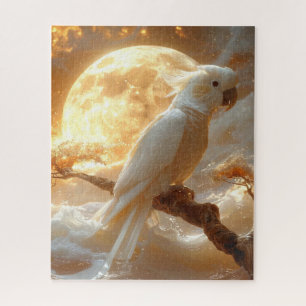 Cockatoo Parrot Fantasy Dreamscape Legpuzzel