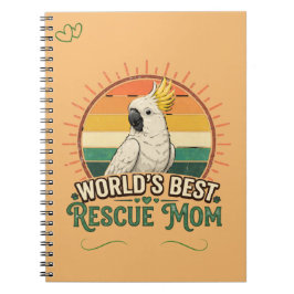 Cockatoo Rescue Bird Mom Notitieboek