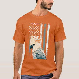 Cockatoo Vogel Cockatoo Papegaai liefhebber erotis T-shirt