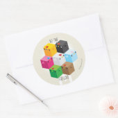 cockblock no time sticker (Envelop)