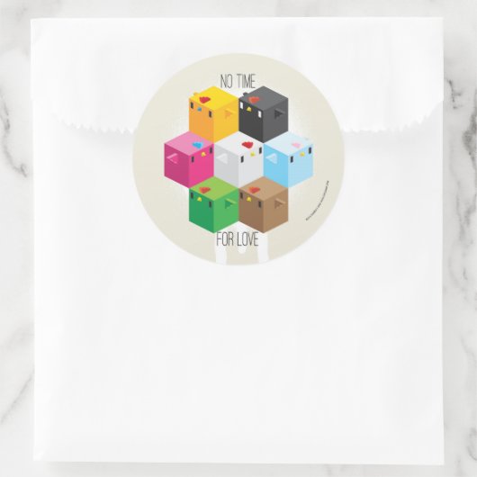 cockblock no time sticker (Tas)