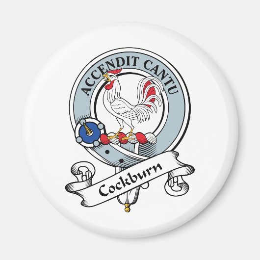 Cockburn Clan Badge Magneet (Voorkant)