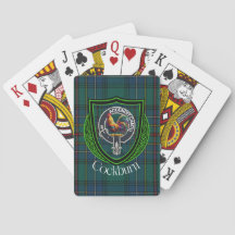 Cockburn Schotse Clan Tartan & Wapen