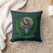 Cockburn Scottish Clan Tartan & Crest Kussen (Deken)