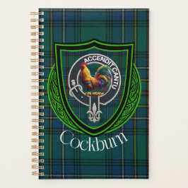Cockburn Scottish Clan Tartan & Crest Planner