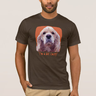 Cocker Attitude "Ik ben een beetje Cocky!" T-shirt