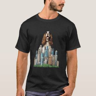 Cocker Dog Pet Animal Beauty Natuur City Discovery T-shirt