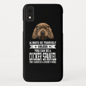 Cocker Gift | Je kunt een Cocker Spaniel zijn Case-Mate iPhone Case (Achterkant)