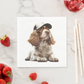 Cocker Honkbal Servet (Insitu)