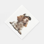 Cocker Honkbal Servet (Hoek)