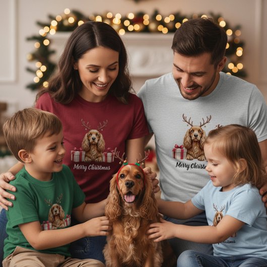 Cocker Reindeer T-shirt