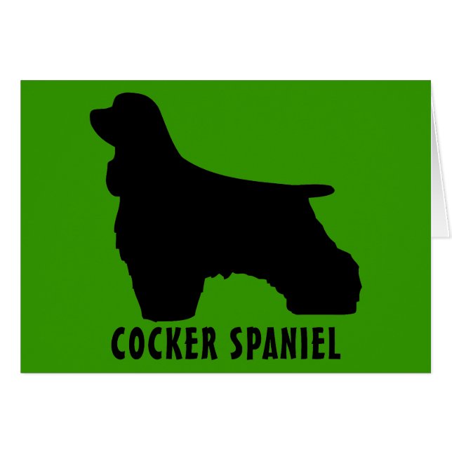 Cocker Spaniel (Voorkant Horizontaal)