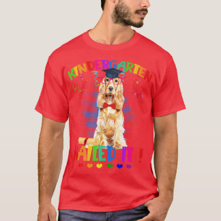 Cocker Spaniel Afstuderen, klasse 22, kindergarten T-shirt