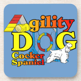 Cocker Spaniel Agility Drankjes Onderzetter