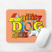Cocker Spaniel Agility Gifts Muismat (Met muis)