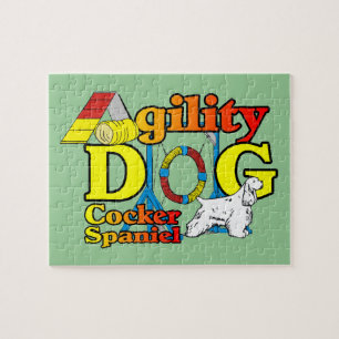 Cocker Spaniel Agility Legpuzzel