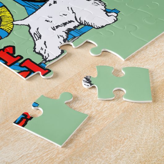 Cocker Spaniel Agility Legpuzzel (Zijkant)