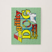 Cocker Spaniel Agility Legpuzzel (Verticaal)