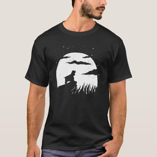 Cocker Spaniel and Mountain T-shirt (Voorkant)