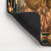 Cocker Spaniel, Art Deco Hond Muismat (Hoek)