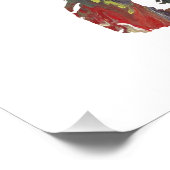 Cocker Spaniel Art Foto Afdruk (Hoek)