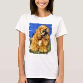 Cocker Spaniel Art Giften T-shirt