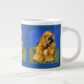 Cocker Spaniel Art Grote Koffiekop (Rechts)