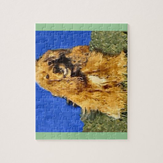 Cocker Spaniel Art Legpuzzel (Verticaal)