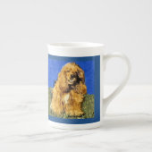 Cocker Spaniel Art Porselein Kop (Rechts)