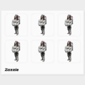 Cocker Spaniel Astronaut Sticker (Vel)