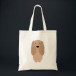 Cocker Spaniel Bag, Cute Dog Canvas tas<br><div class="desc">Cocker Spaniel liefhebbers van alle leeftijden zullen deze schattige canvas tas aanbidden.</div>