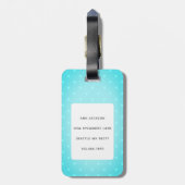 Cocker Spaniel Bagagelabels (Achterkant verticaal)