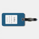 Cocker Spaniel Bagagelabels (Achterkant horizontaal)