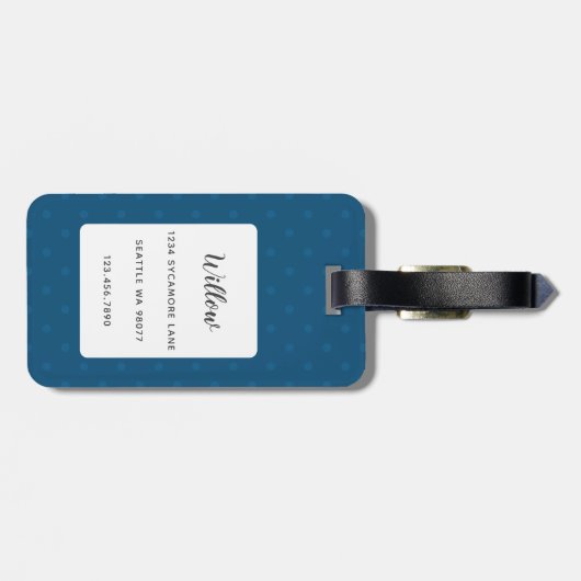 Cocker Spaniel Bagagelabels (Achterkant horizontaal)