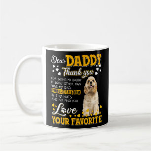 Cocker Spaniel Beste papa Bedankt dat je mijn D be Koffiemok