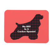 Cocker Spaniel BFF Magneet (Horizontaal)