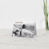 Cocker Spaniel Birthday Kaart (Voorkant)