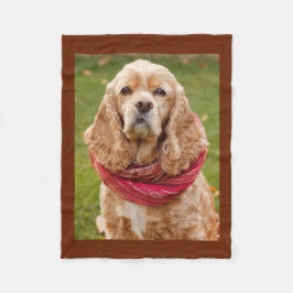 Cocker Spaniel Blanket Fleece Deken