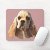 Cocker Spaniel Blondie Mousepad Muismat (Met muis)
