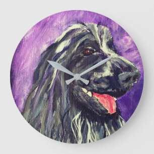 Cocker Spaniel Blue Roan Dog Grote Klok