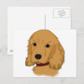 Cocker Spaniel Briefkaart (Voorkant / Achterkant)