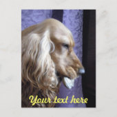 Cocker Spaniel Briefkaart (Voorkant)