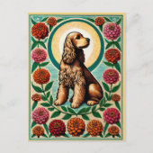 Cocker Spaniel Briefkaart (Voorkant)