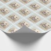 Cocker Spaniel Buff Schilderij - Originele Honden  Cadeaupapier (Hoek)