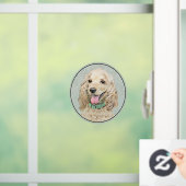 Cocker Spaniel Buff Schilderij - Originele Honden Raamsticker (Huis)