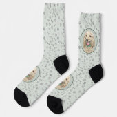 Cocker Spaniel Buff Schilderij - Originele Honden  Sokken (Links)