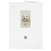 Cocker Spaniel Buff-schildering - Oorspronkelijke  (Achterkant)